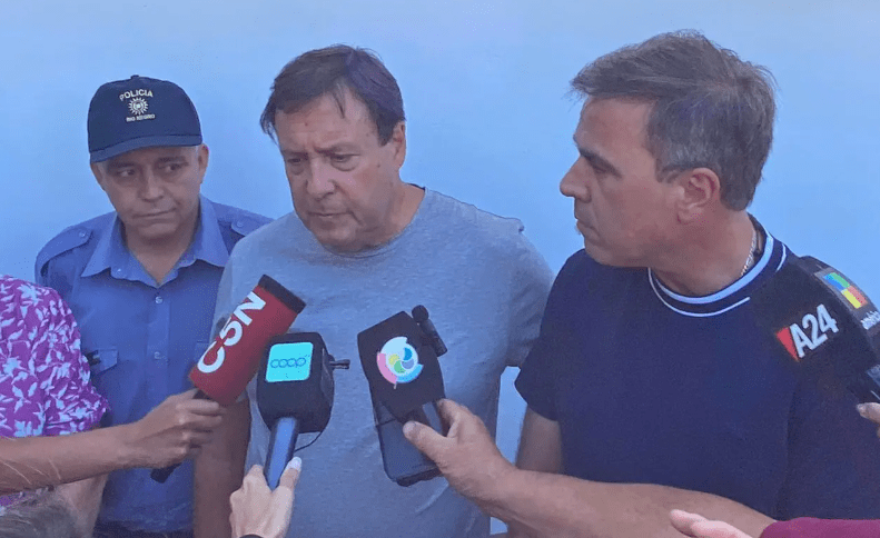 Incendios en El Bolsón: Weretilneck presente en el lugar 